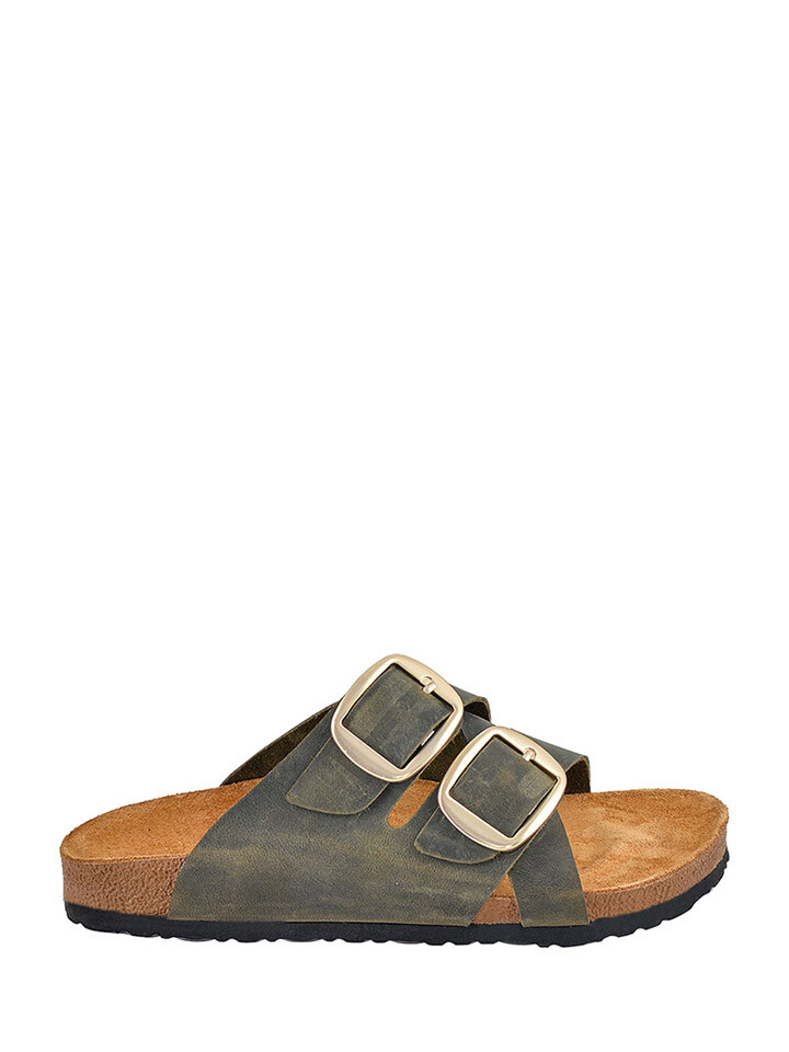 

Мюли Moosefield Leder, оливковый