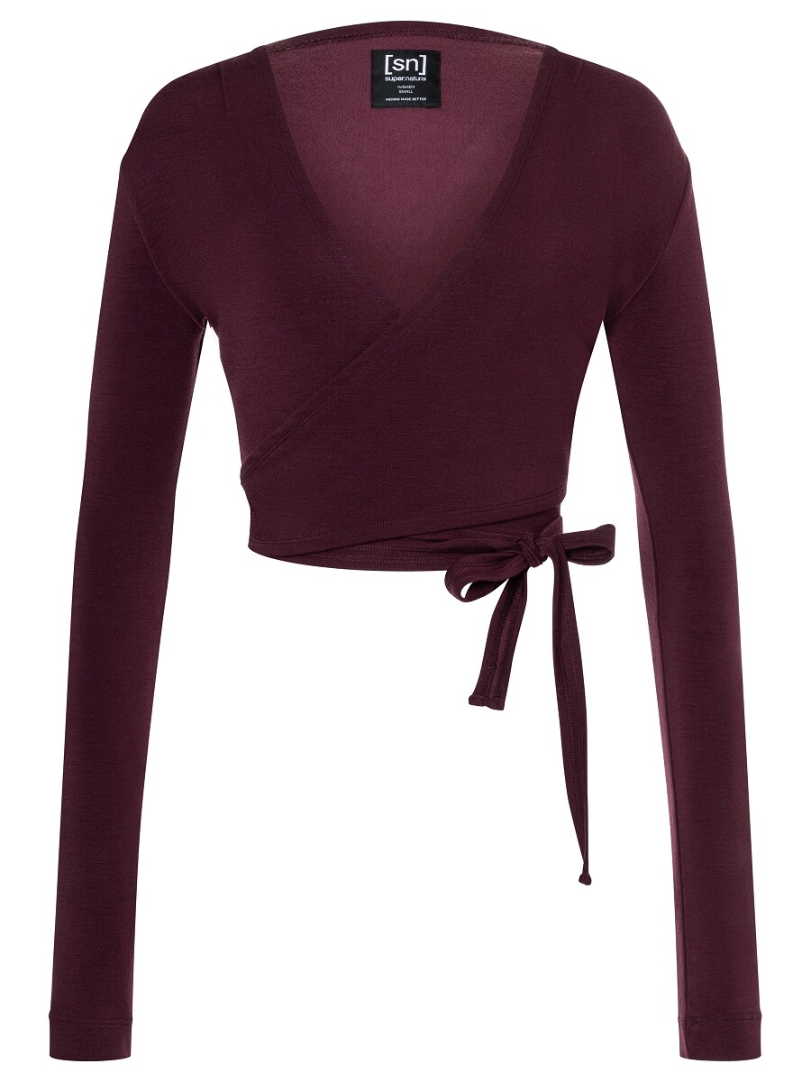 

Кардиган super.natural Merino, цвет weinrot