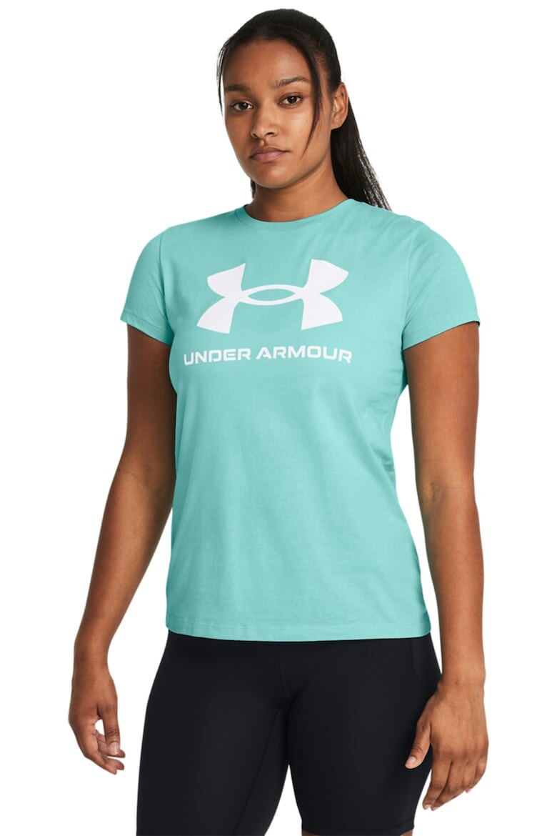 

Спортивная футболка с логотипом Sportstyle Rival Under Armour, зеленый
