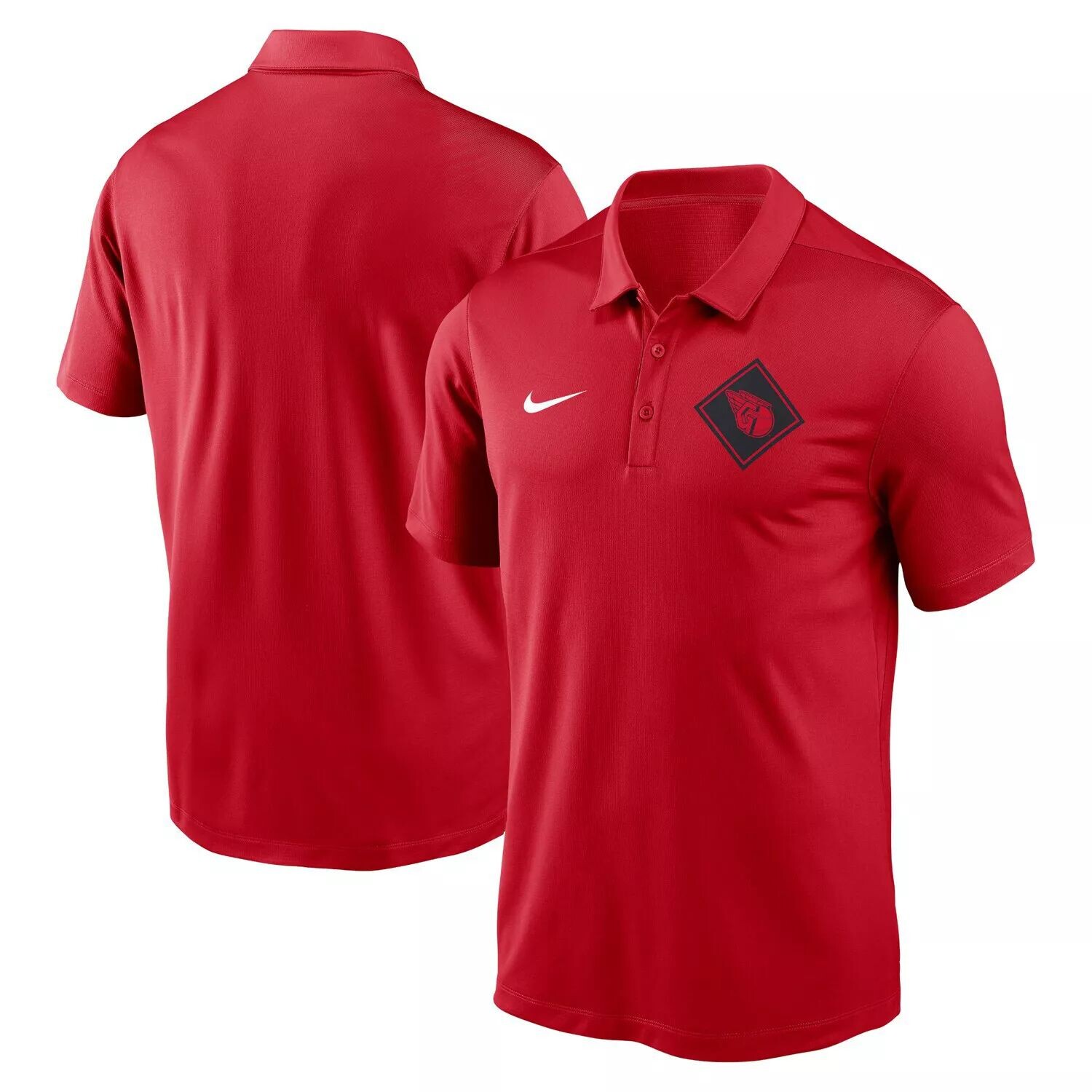 

Мужская футболка-поло с логотипом Red Cleveland Guardians Team Nike