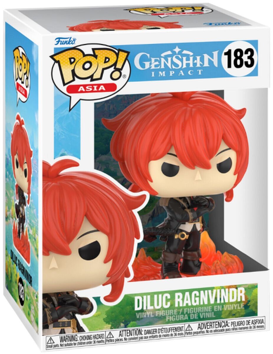 

Виниловая фигурка Diluc Ragnvindr Vinyl Figur 183 от Genshin Impact