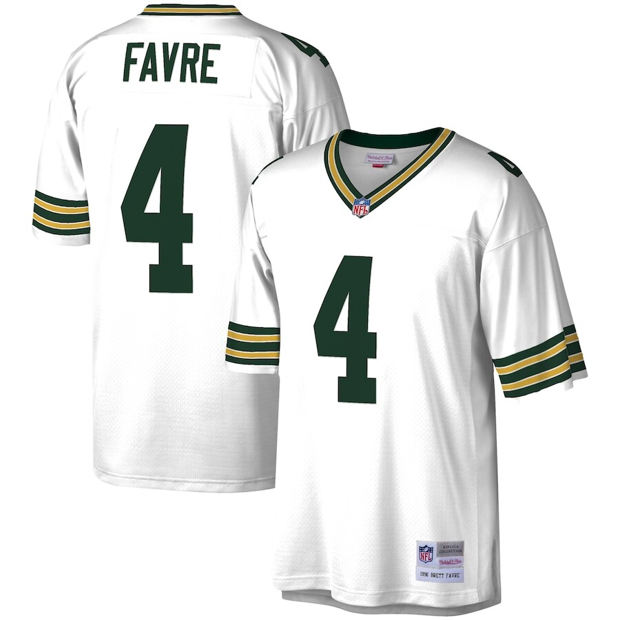 

Джерси Mitchell & Ness Green Bay Packers, белый