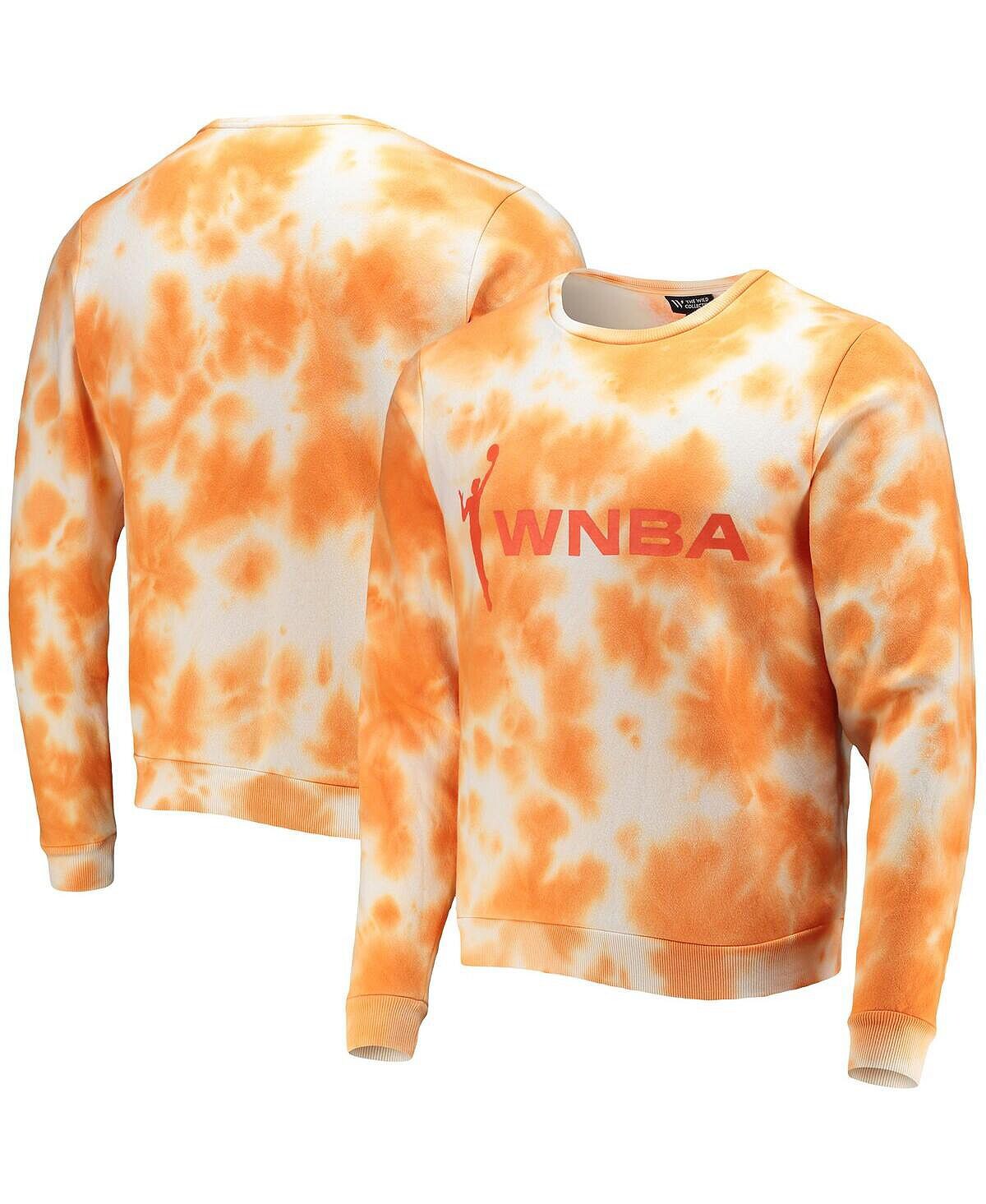 

Мужской оранжевый свитер WNBA Cloud Wash Pullover The Wild Collective