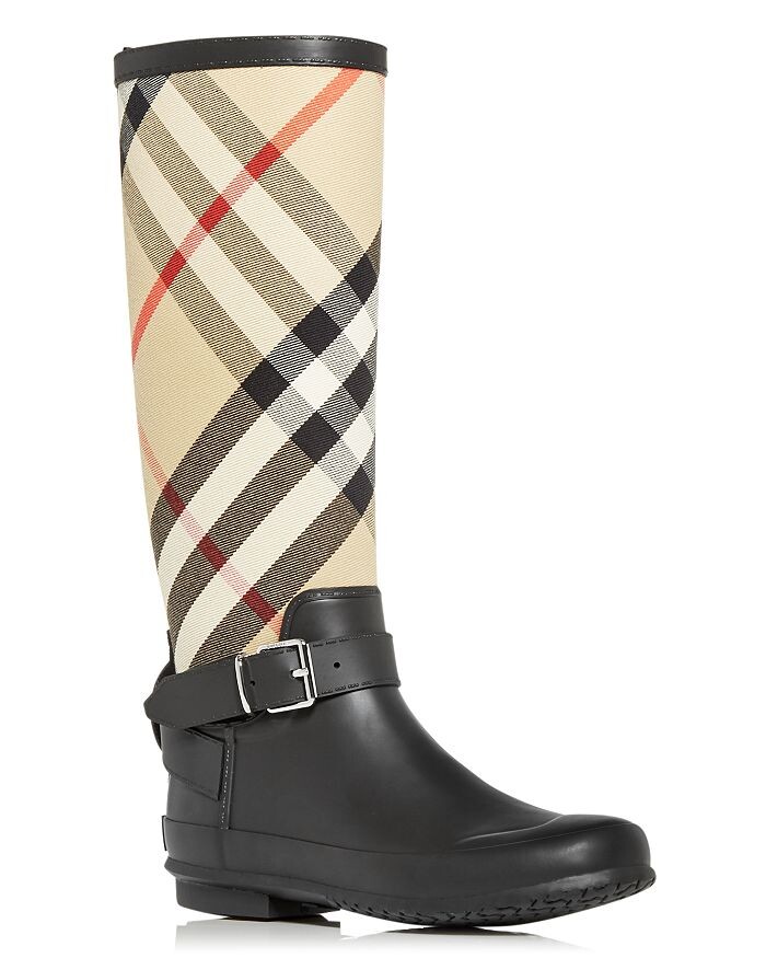

Женские резиновые сапоги в винтажную клетку Simeon Burberry