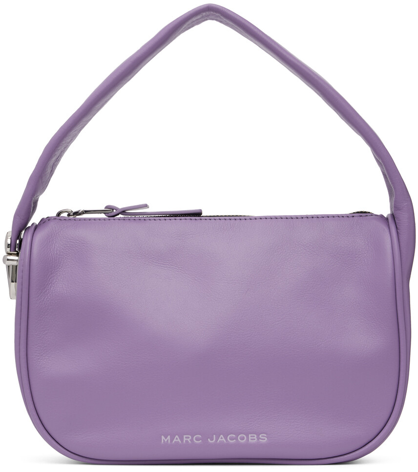 

Пурпурная мини-сумка The Pushlock Marc Jacobs