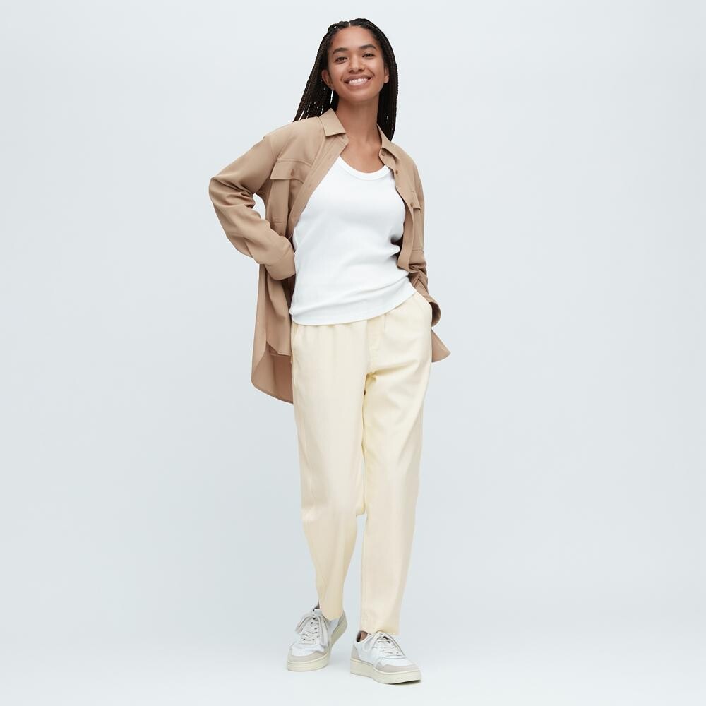 

Брюки Uniqlo, молочный