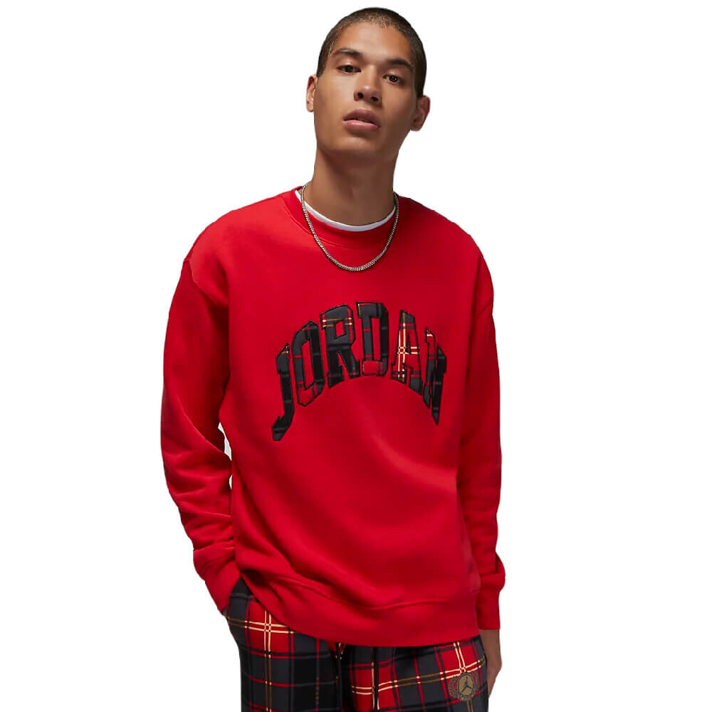 

Толстовка Nike Jordan Essential Holiday, красный/черный