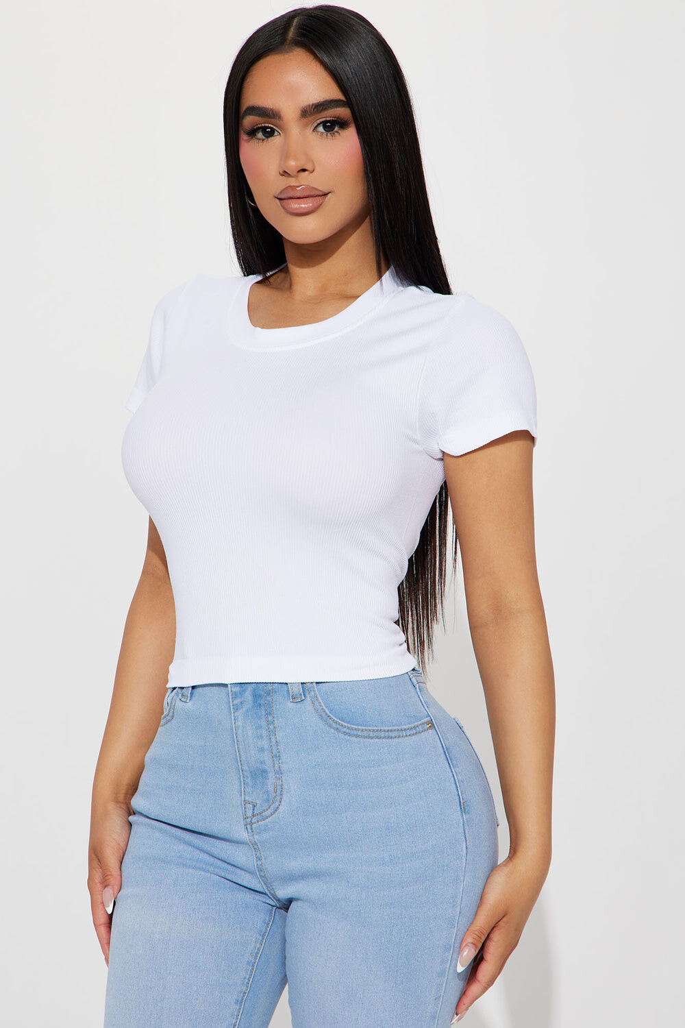 

Топ Fashion Nova RK328665, белый