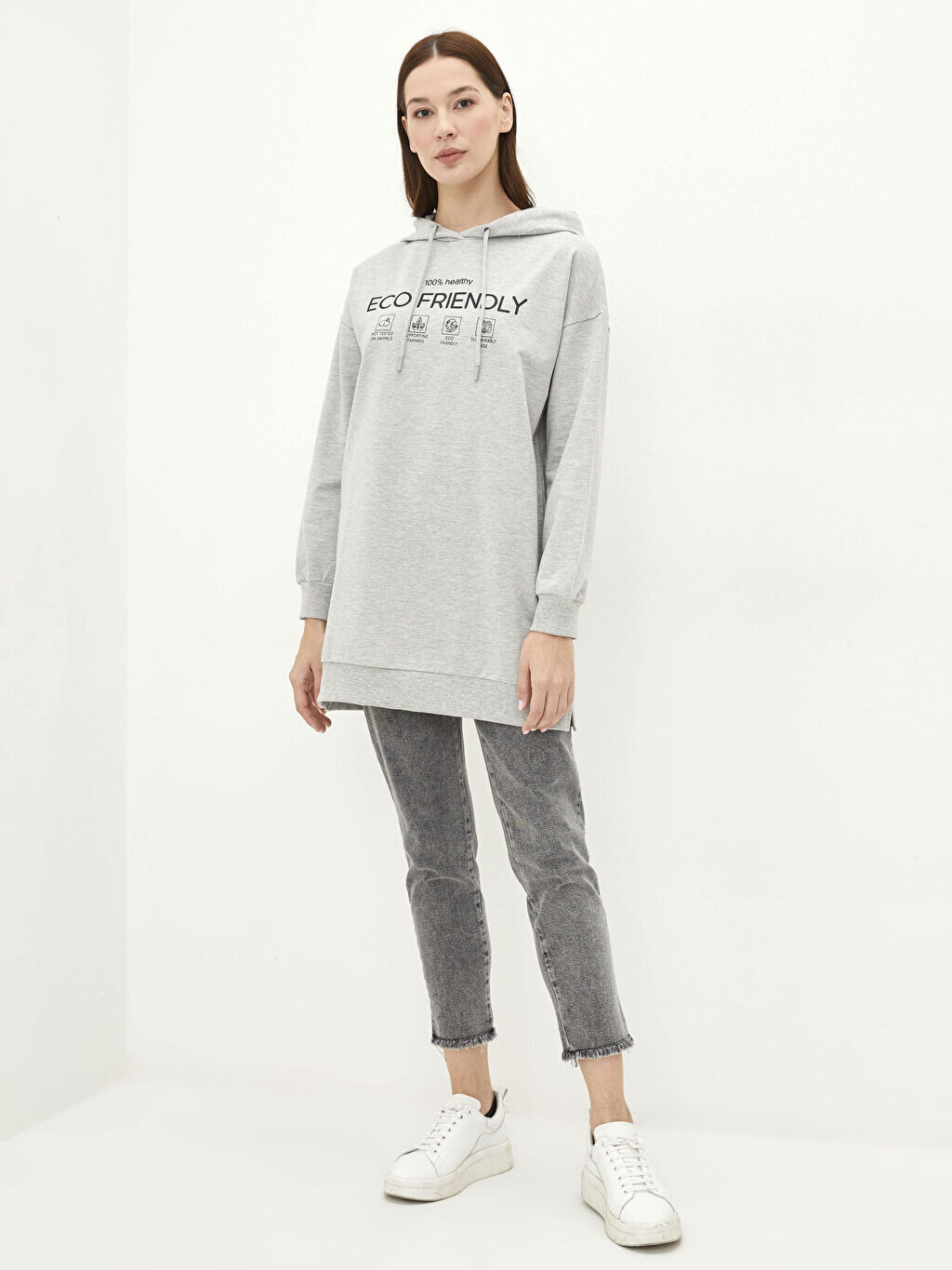 

Женские джинсы Rodeo удобной посадки с прямыми карманами и деталями LCW Modest