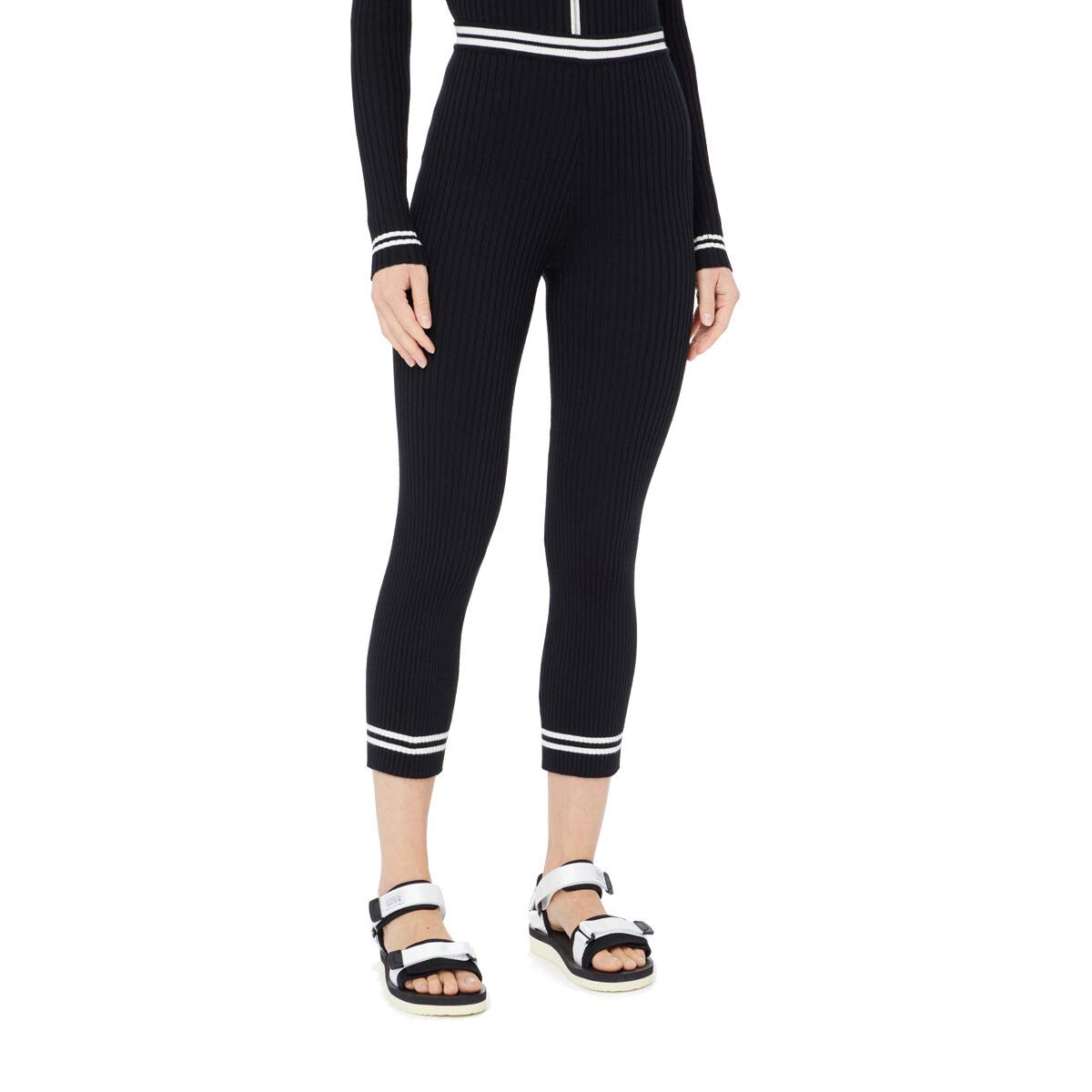 

Спортивные штаны giu giu, Stripe Stretch Track Pants, Черный