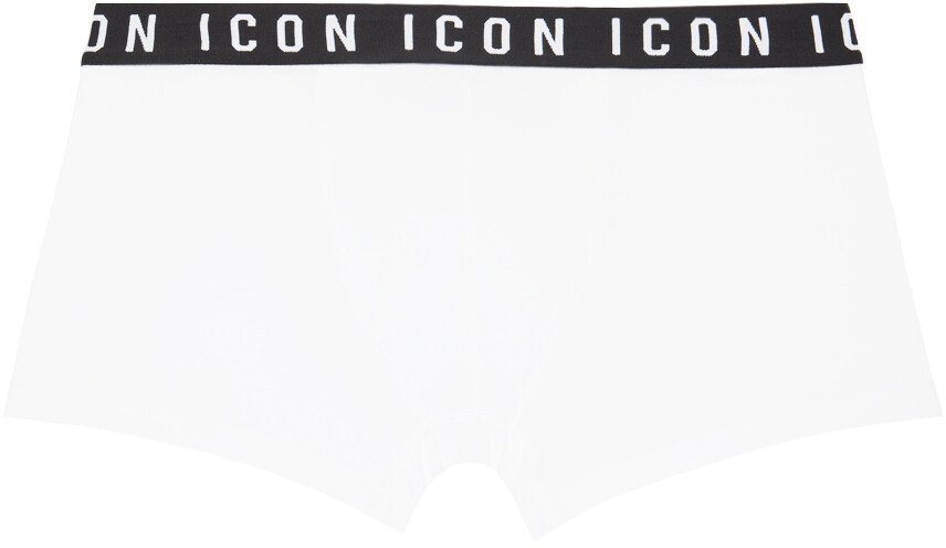 

Белые боксеры Be Icon Dsquared2
