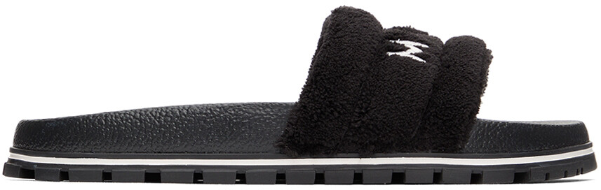 

Черные сандалии The Terry Slide Marc Jacobs