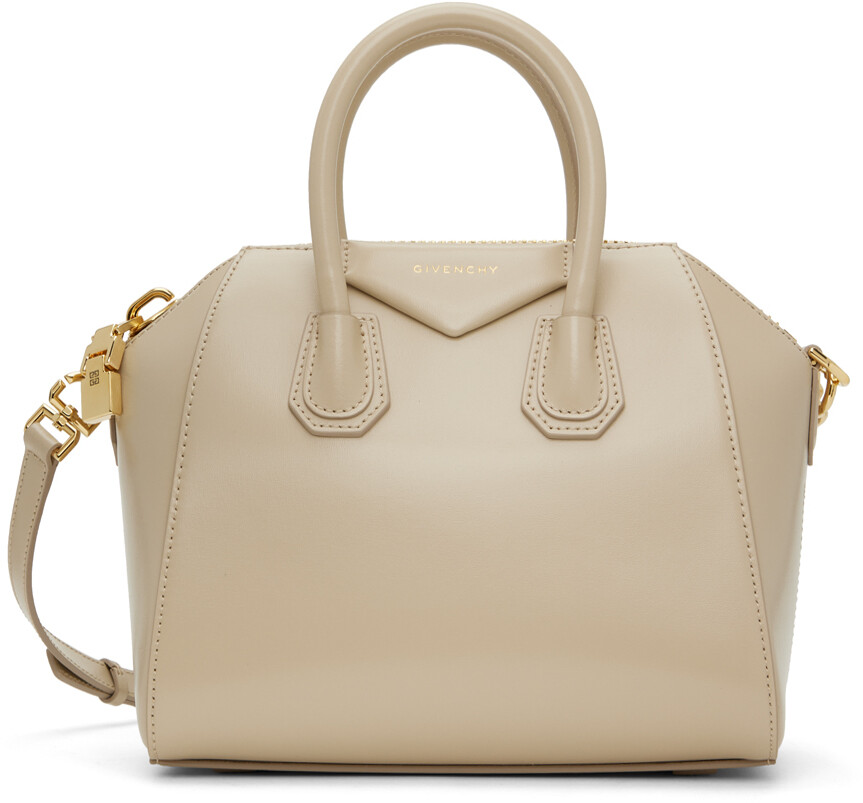 

Бежевая мини-сумка Antigona Givenchy
