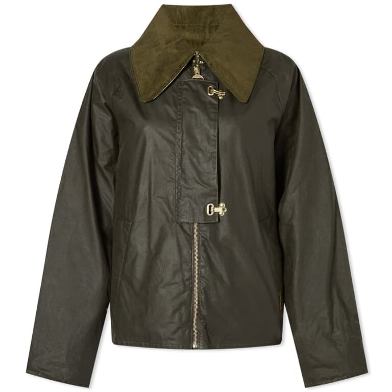 

Куртка Barbour Drummond Wax, оливковый, Зеленый