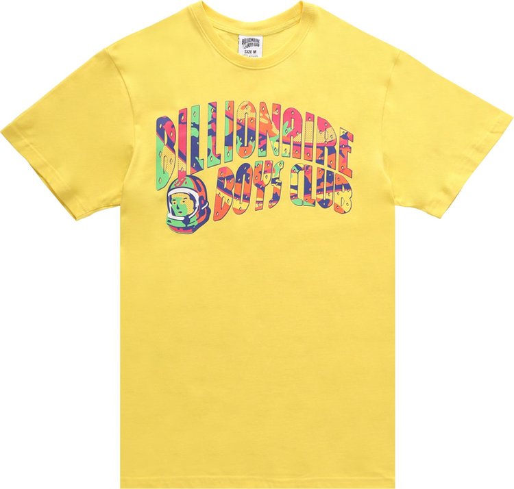 Футболка Billionaire Boys Club Space Beach Short-Sleeve Tee 'Lemon Zest', желтый - фото