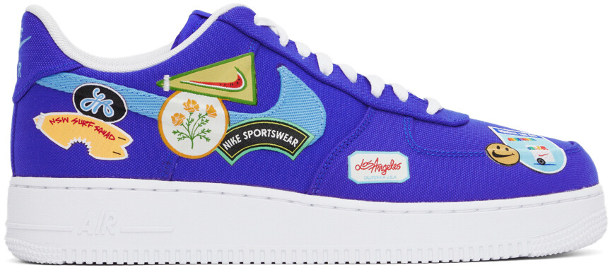 

Синие кроссовки Air Force 1 '07 Nike