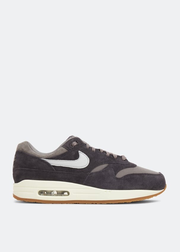 

Кроссовки NIKE Air Max 1 PRM Crepe 'Soft Grey' sneakers, серый