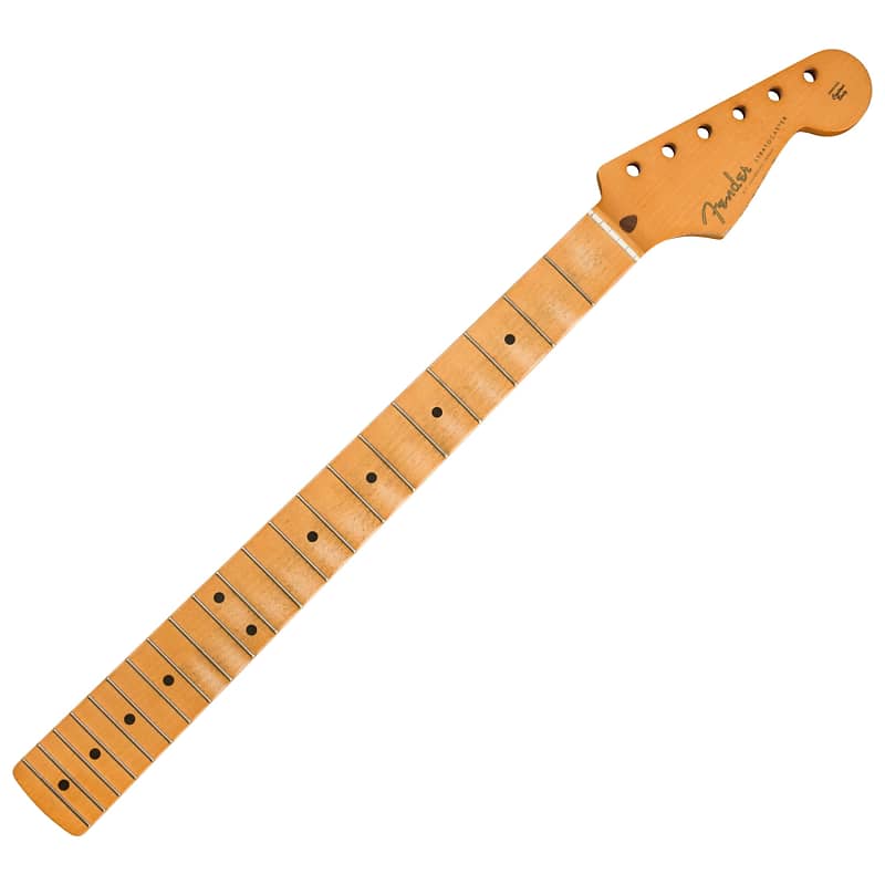 цена Гриф Fender Road Worn Stratocaster 50-х, 21 винтажный высокий лад, клен, Soft V Road Worn 50's Stratocaster Neck