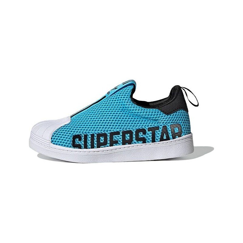 

Кеды adidas originals Superstar 360 X, черный/голубой/белый