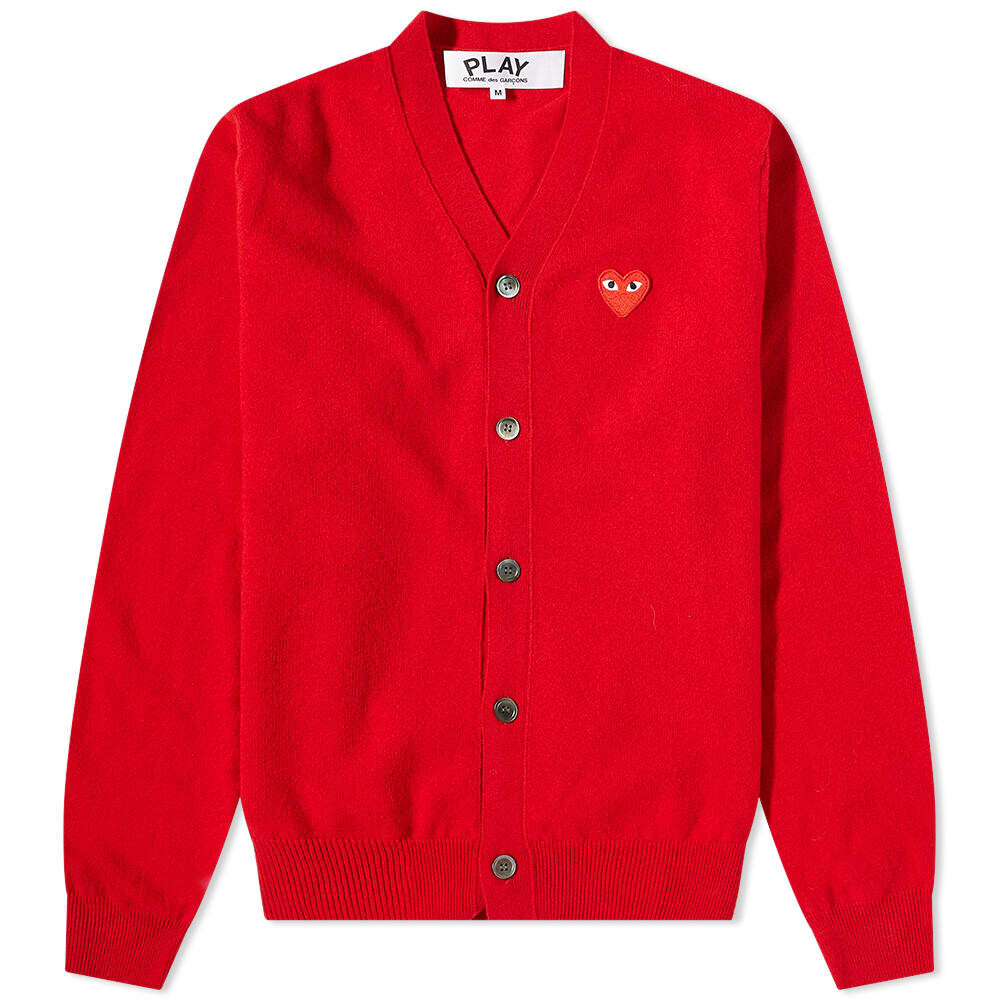 

Джемпер Comme des Garçons Play Red Heart Cardigan, Красный