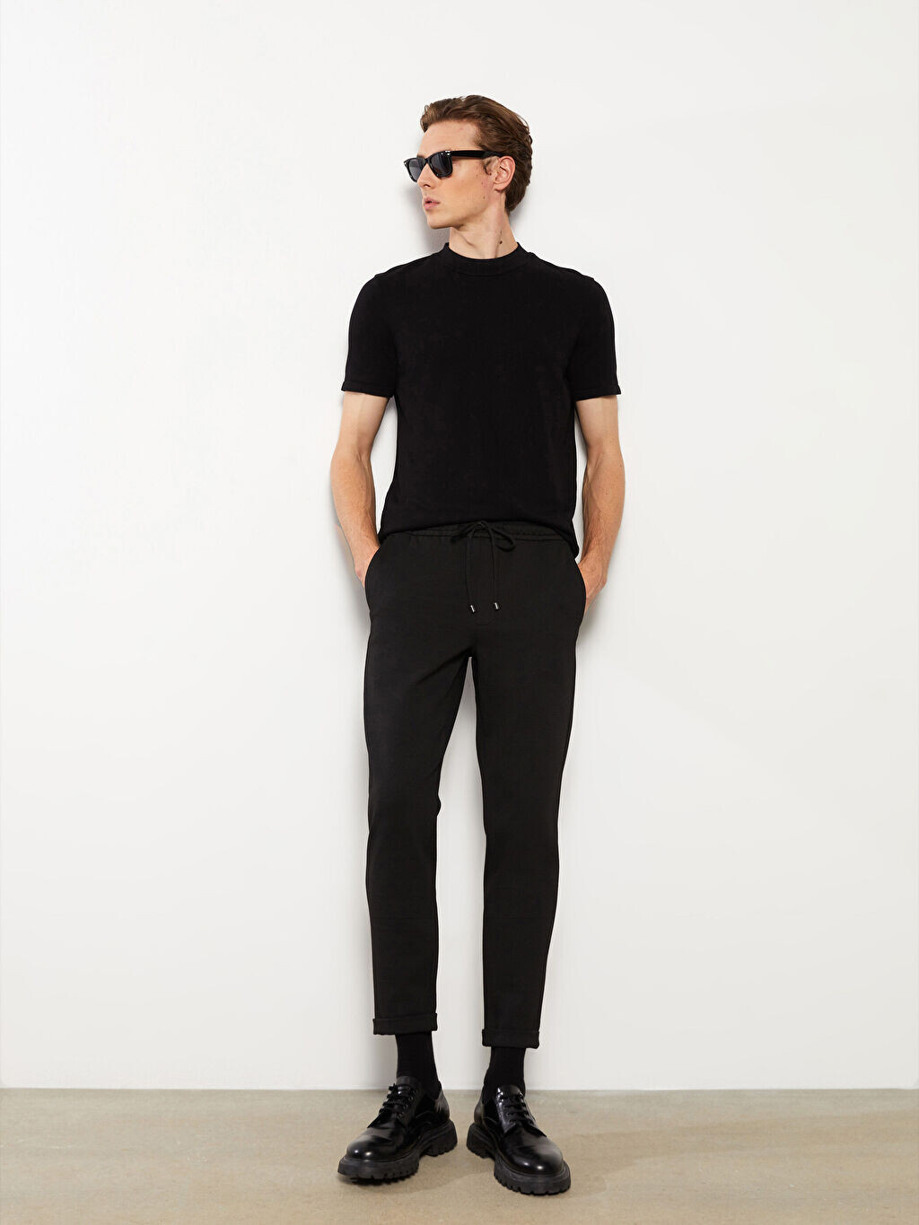 

Мужские брюки Slim Fit LCW Vision, Черный