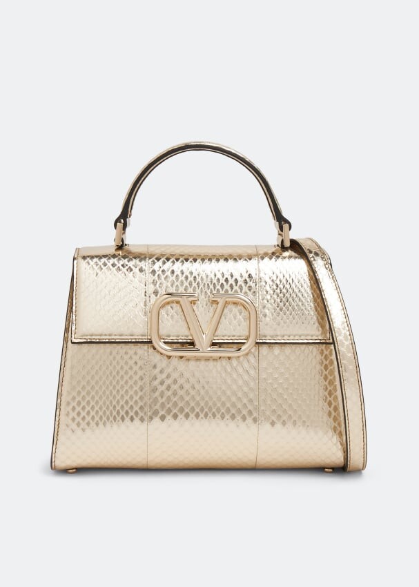 

Сумка VALENTINO GARAVANI VSling top handle bag, золотой