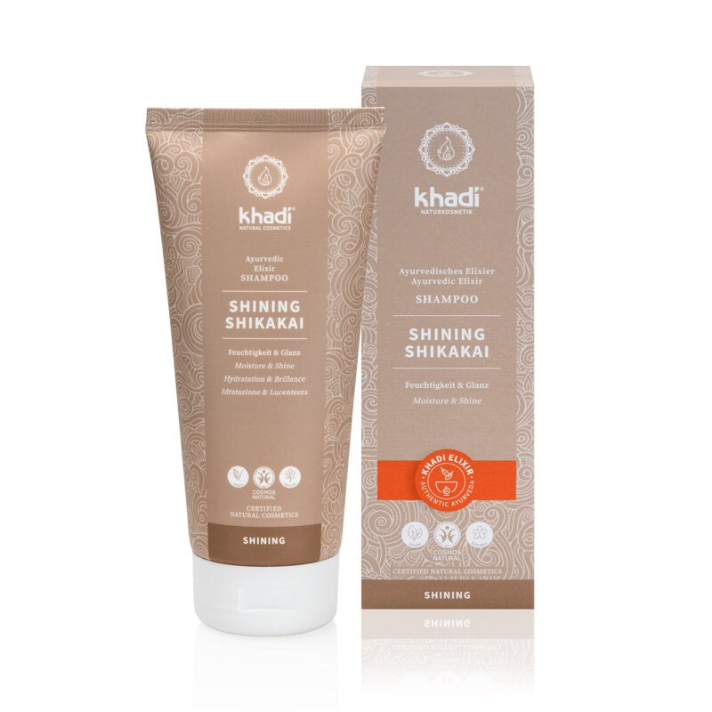 

Khadi Шампунь для глянцевых волос Coconut Shikakai Shampoo 200мл