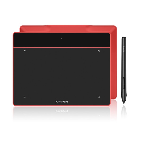Графический планшет XP-Pen Deco Fun S, красный графический планшет xppen deco 01 v2