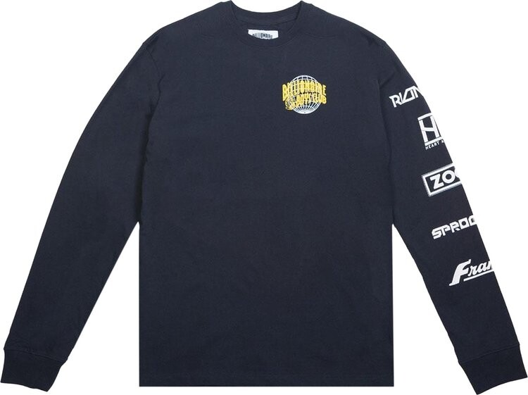 

Лонгслив Billionaire Boys Club World Tour Long-Sleeve Tee 'Navy', синий