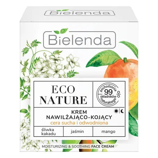 

Bielenda Eco Nature увлажняющий и успокаивающий дневной и ночной крем Kakadu Plum & Jasmine & Mango 50мл