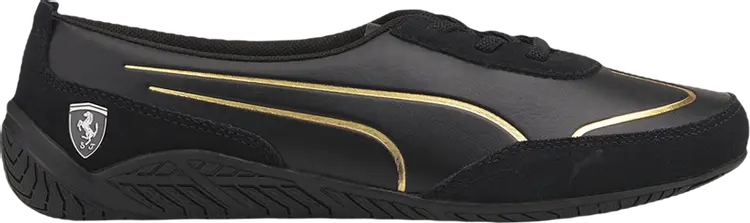 

Кроссовки Puma Wmns Scuderia Ferrari x Ridge Cat Balle - Black Gold, черный