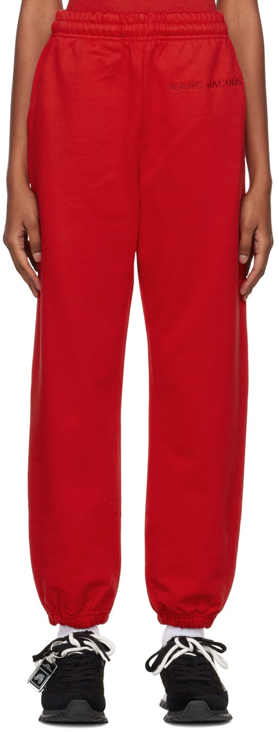 

Красные брюки для отдыха \The Sweatpants\"" Marc Jacobs, Красный