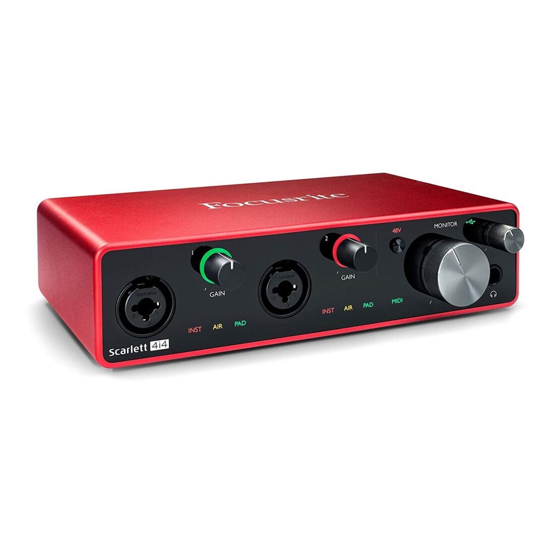 

Аудиоинтерфейс Focusrite Scarlett 4I4 третьего поколения