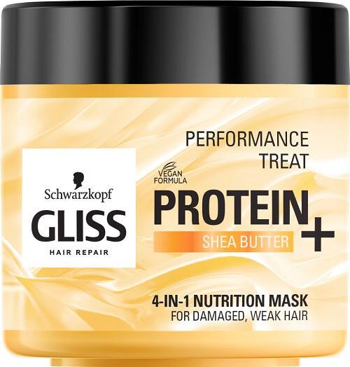 

Gliss Performance Treat Питательная маска 4-в-1 Протеин + масло ши 400 мл