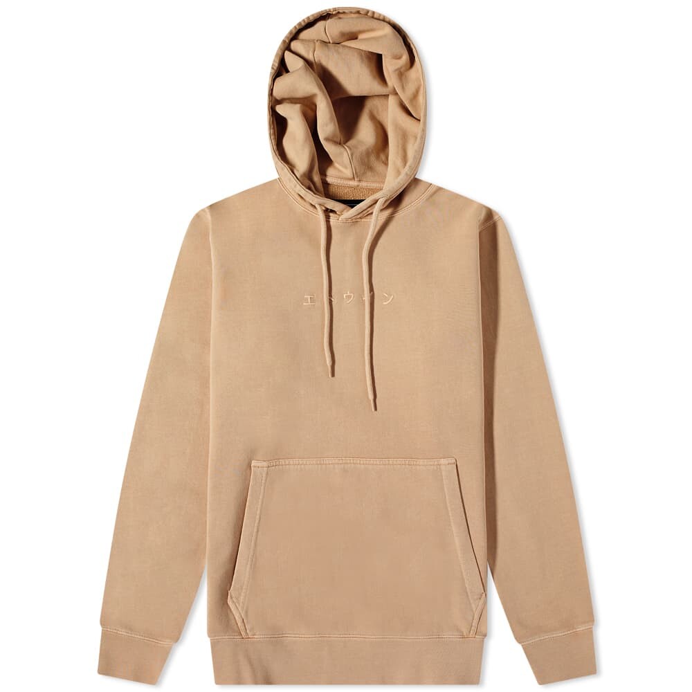 

Толстовка EDWIN Katakana Natural Hoody, Коричневый
