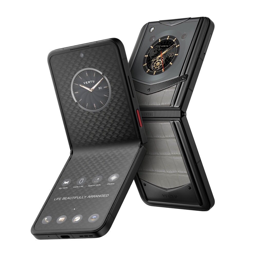 

Смартфон Vertu IronFlip, Elephant Gray Crocodile Leather Enjoyment Edition, 12 ГБ/512 ГБ, 2 Nano-SIM, черный/серый