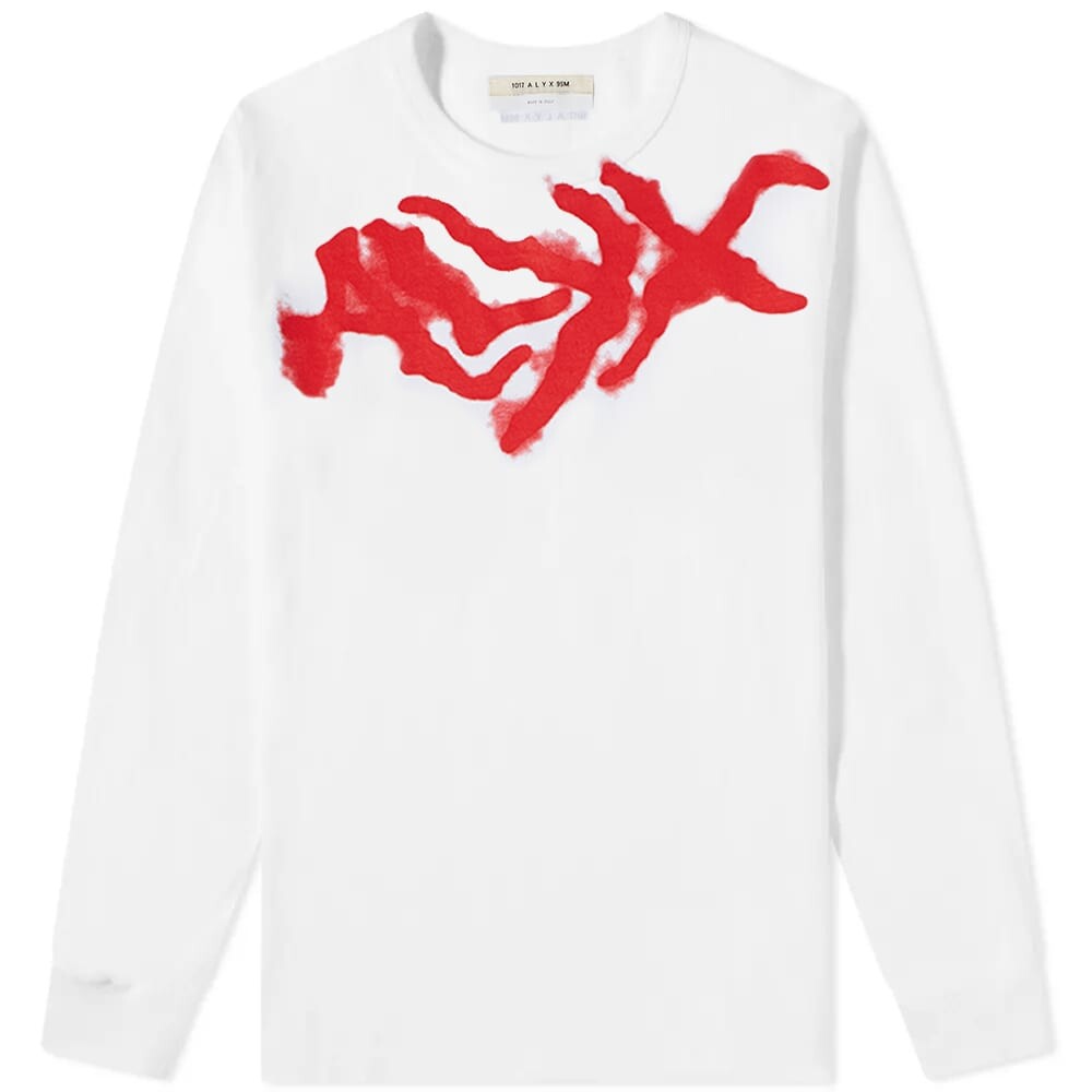 

Футболка 1017 ALYX 9SM Long Sleeve Spray Logo Tee