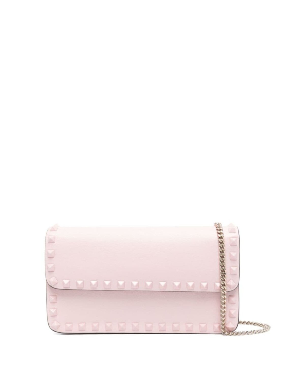

Valentino Garavani клатч с декором Rockstud, розовый