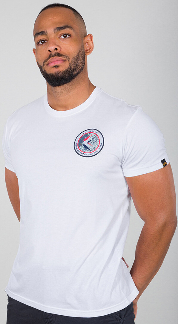 

Футболка Alpha Industries Apollo 15, белая