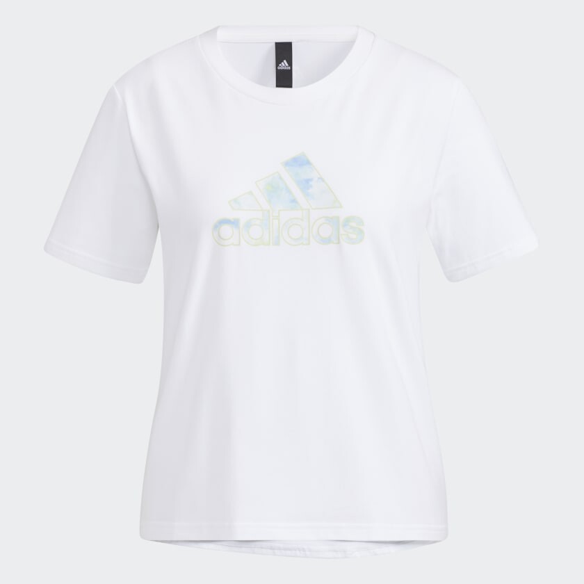 

Футболка adidas Me Time Badge of Sport, белый