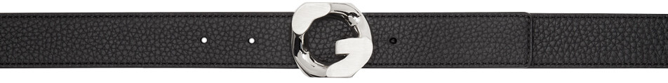 

Двусторонний черный ремень с цепочкой G Givenchy