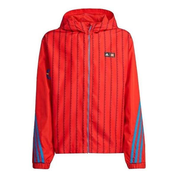 

Куртка x классическая ветровка лего Adidas, красный
