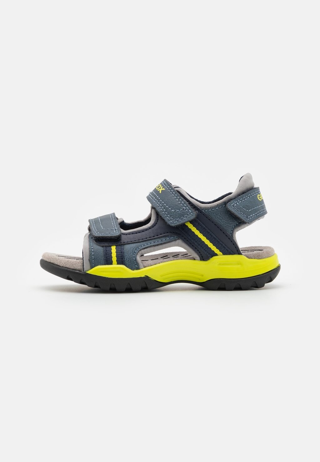 

Треккинговые сандалии BOREALIS BOY Geox, цвет avio/lime