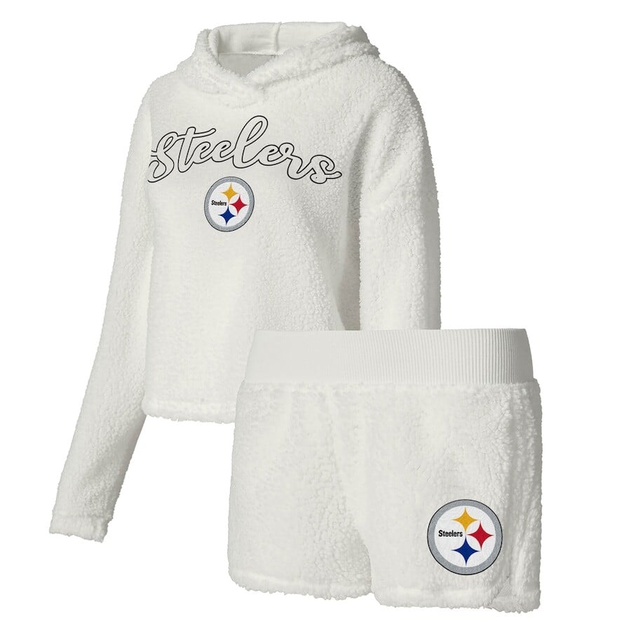 

Пижамный комплект Concepts Sport Pittsburgh Steelers, белый