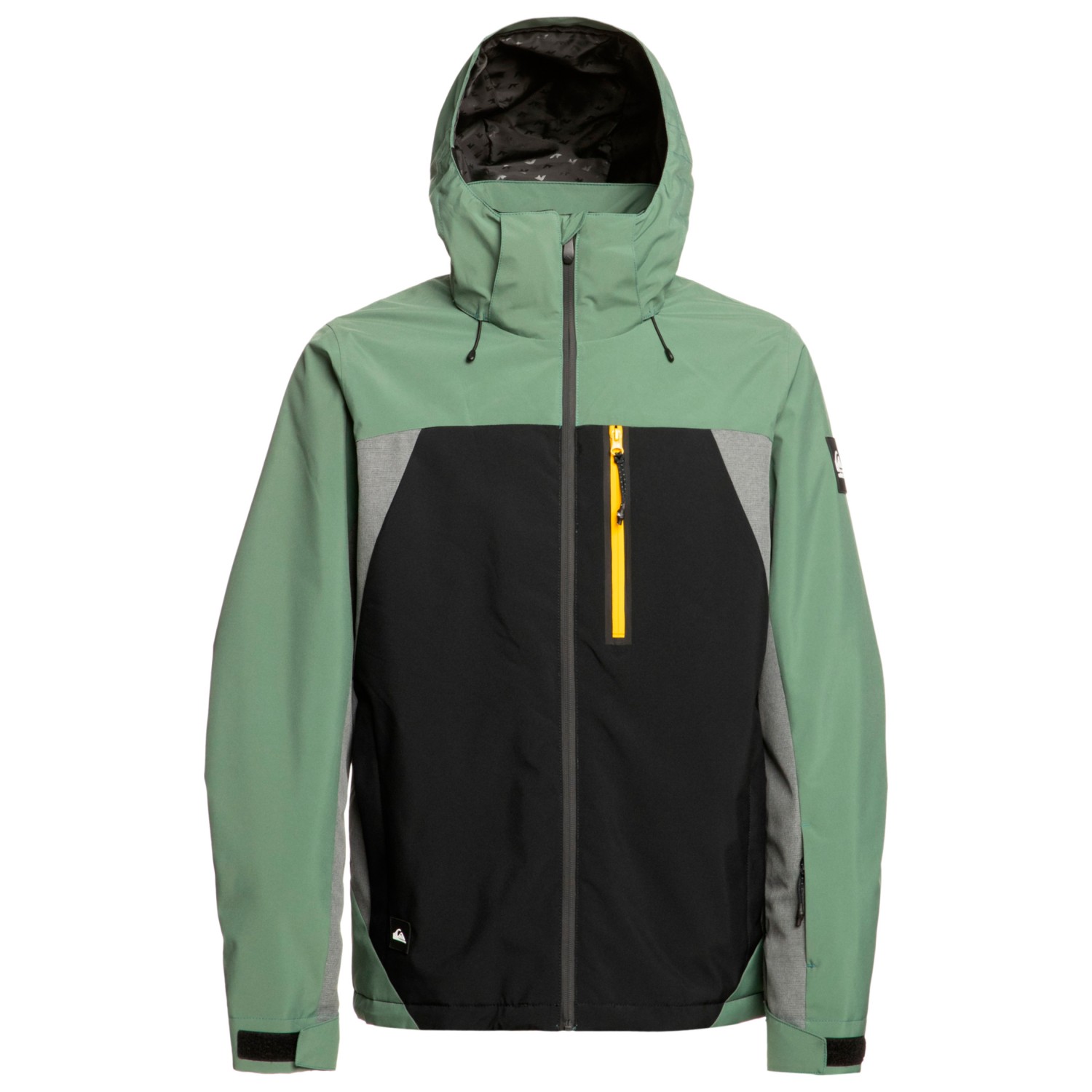 Лыжная куртка Quiksilver Mission Plus, цвет True Black цена и фото