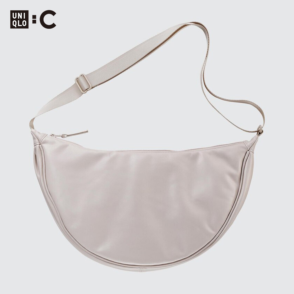 

Женская сумка Uniqlo из искусственной кожи, светло-бежевый