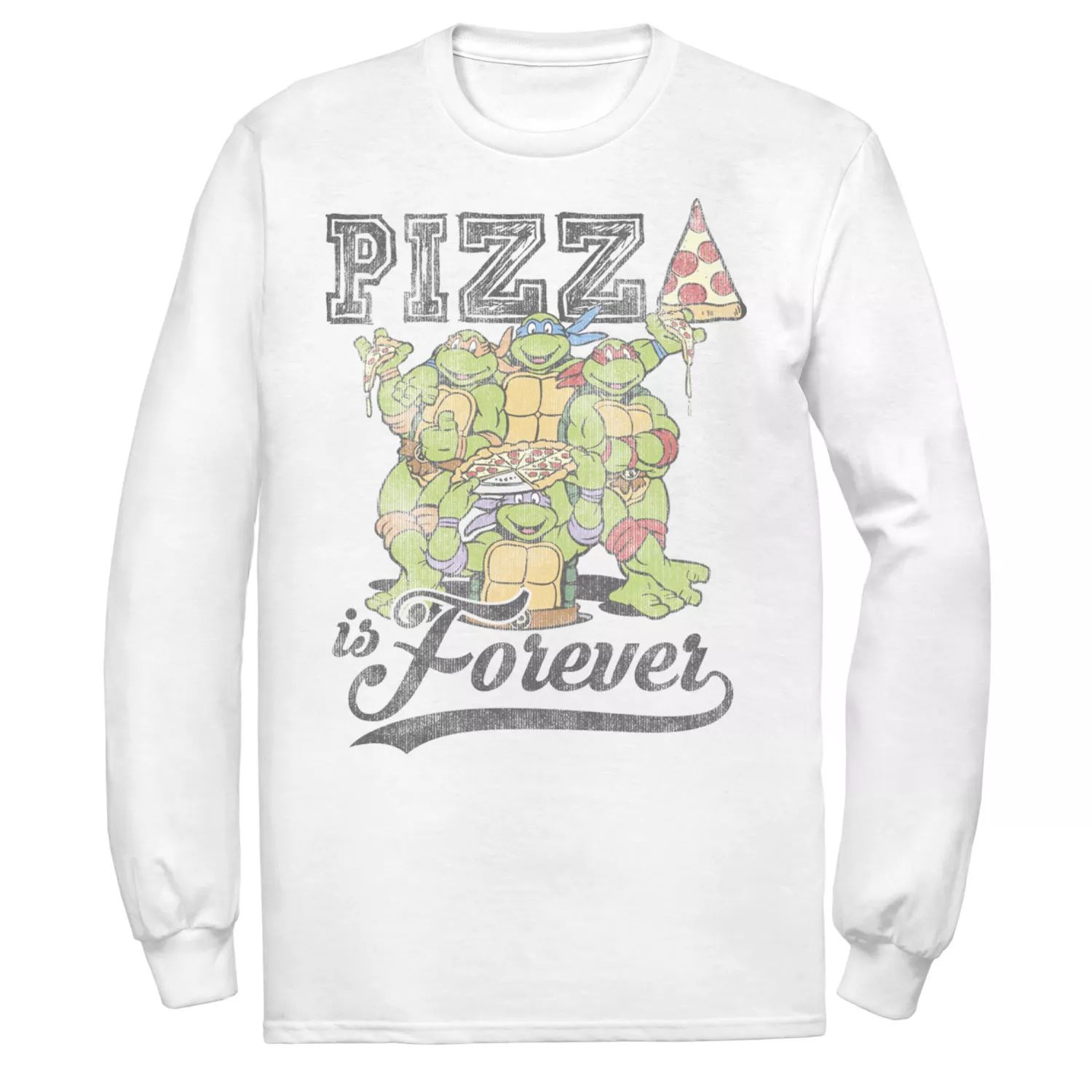 Мужская футболка Teenage Mutant Ninja Turtles Pizza is Forever Tee Licensed  Character – заказать с доставкой из-за рубежа через онлайн-сервис  «CDEK.Shopping»