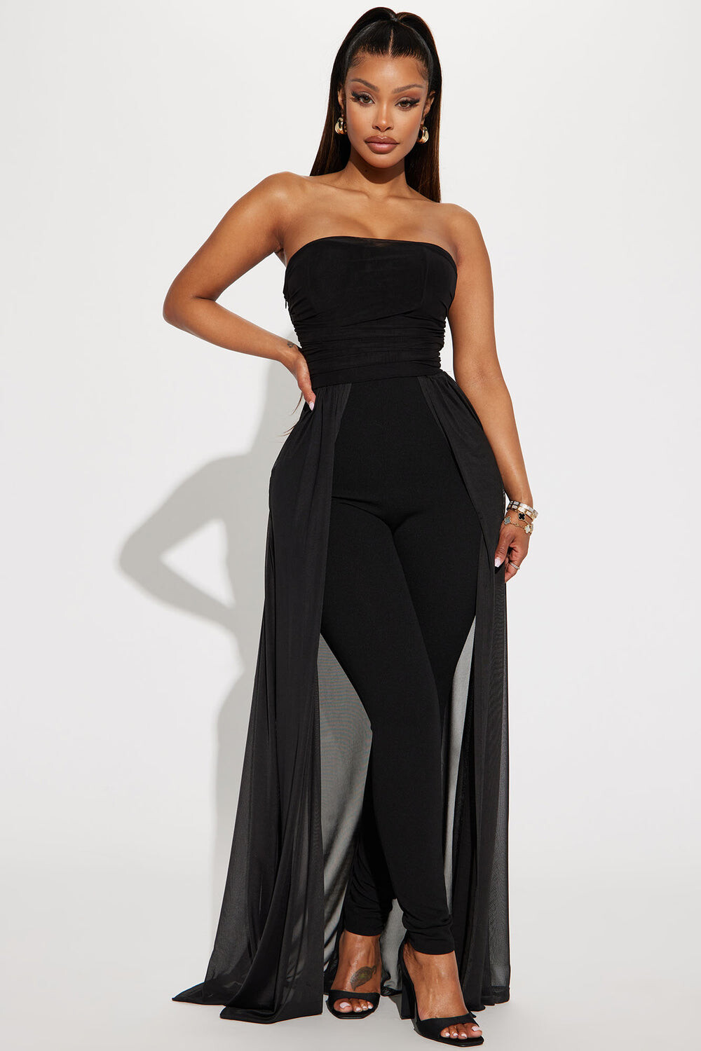 

Комбинезон Fashion Nova J4488, черный