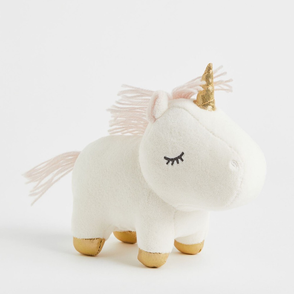 

Мягкая игрушка "Единорог" H&M Home, белый
