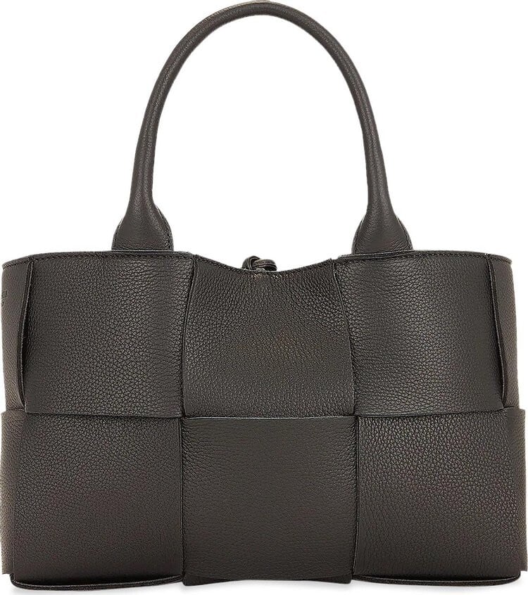 

Сумка Bottega Veneta Mini Arco Tote Grainy Calf Black/Gold, черный